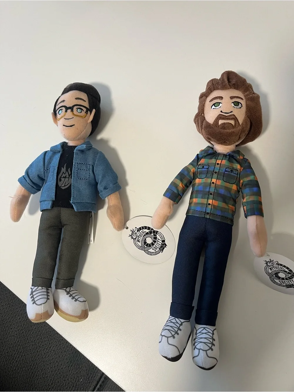 NWT Mythical Society Good Mythical Morning Plush Dolls NEW